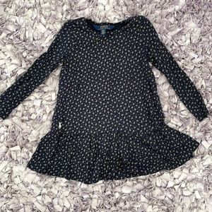 Long sleeve jersey dress